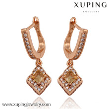 29231 Boucles d&#39;oreilles en plaqué or rose Rose Fashion de Xuping